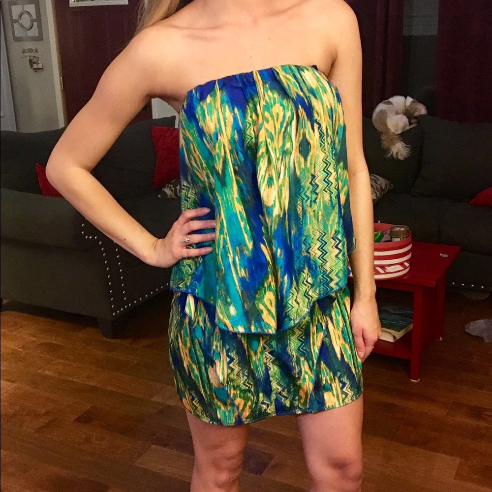 Clearance! Strapless polyester City Triangles